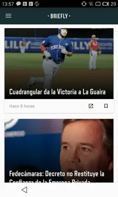 Briefly Noticias android App screenshot 1